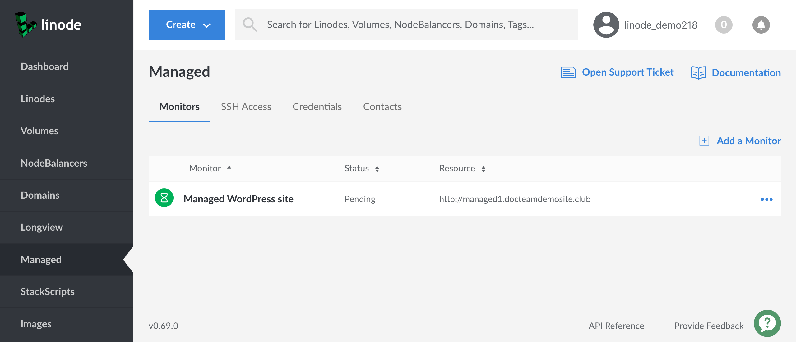 Linode Managed Monitored Services
